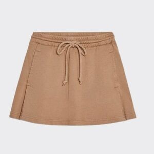 NWT Zara Tan Mini Skirt